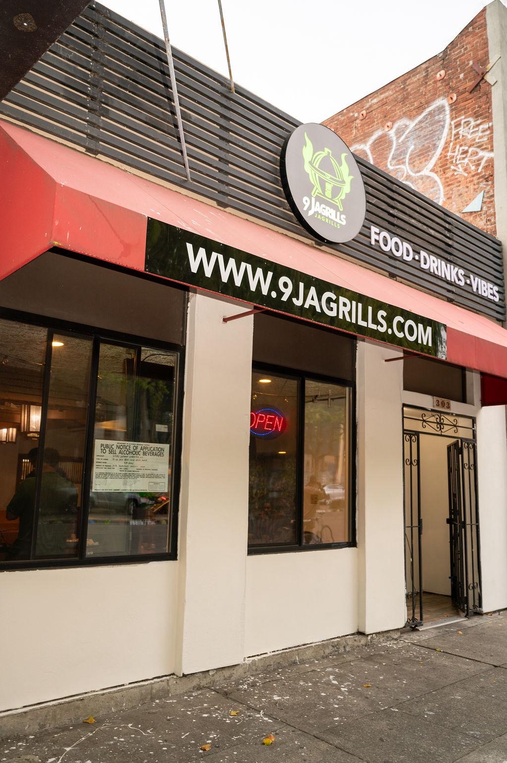 9jaGrills storefront entrance